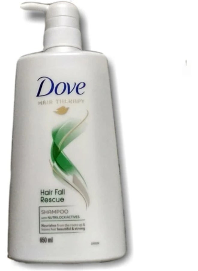 Dove Hairfall Rescue Therapy Shampoo, 650ml - Image 4
